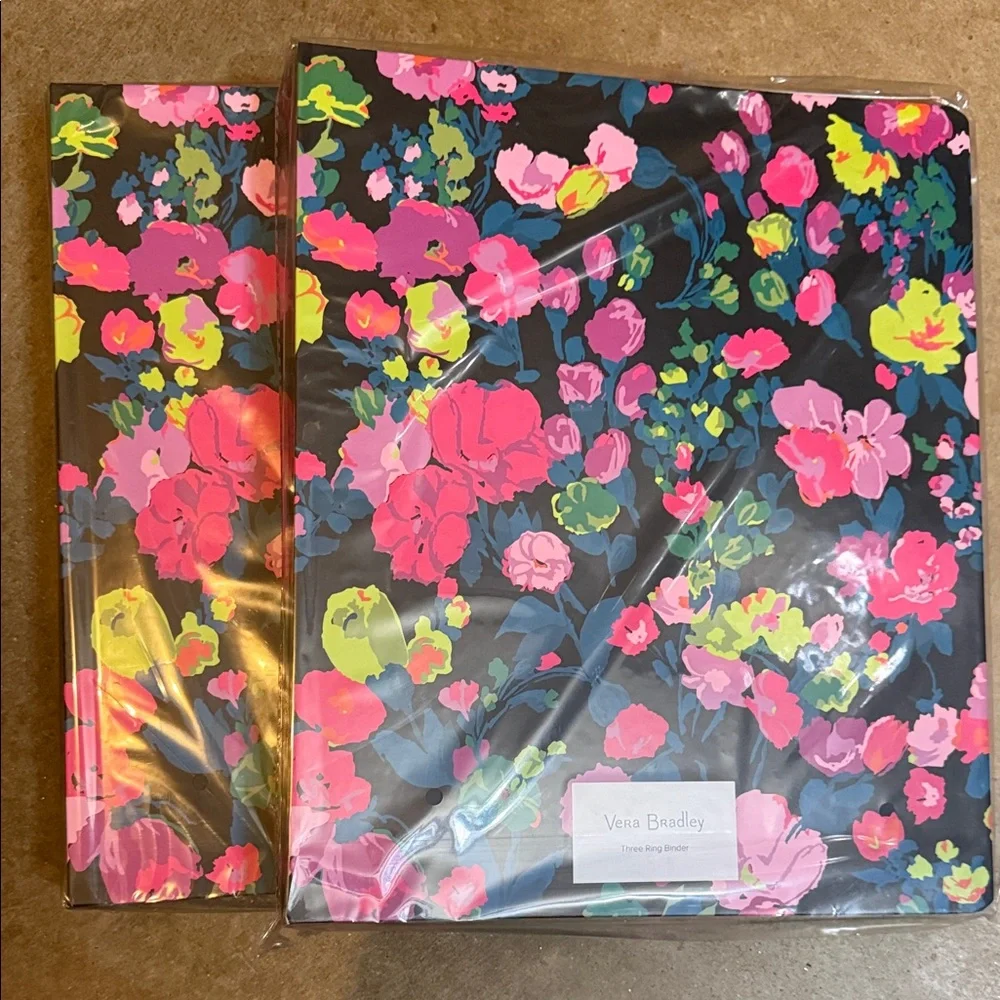 Vera Bradley Colorful Floral Binder